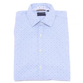 1728X camicia uomo AT.P.CO TEXTURED SHIRT light blue cotton shirt man