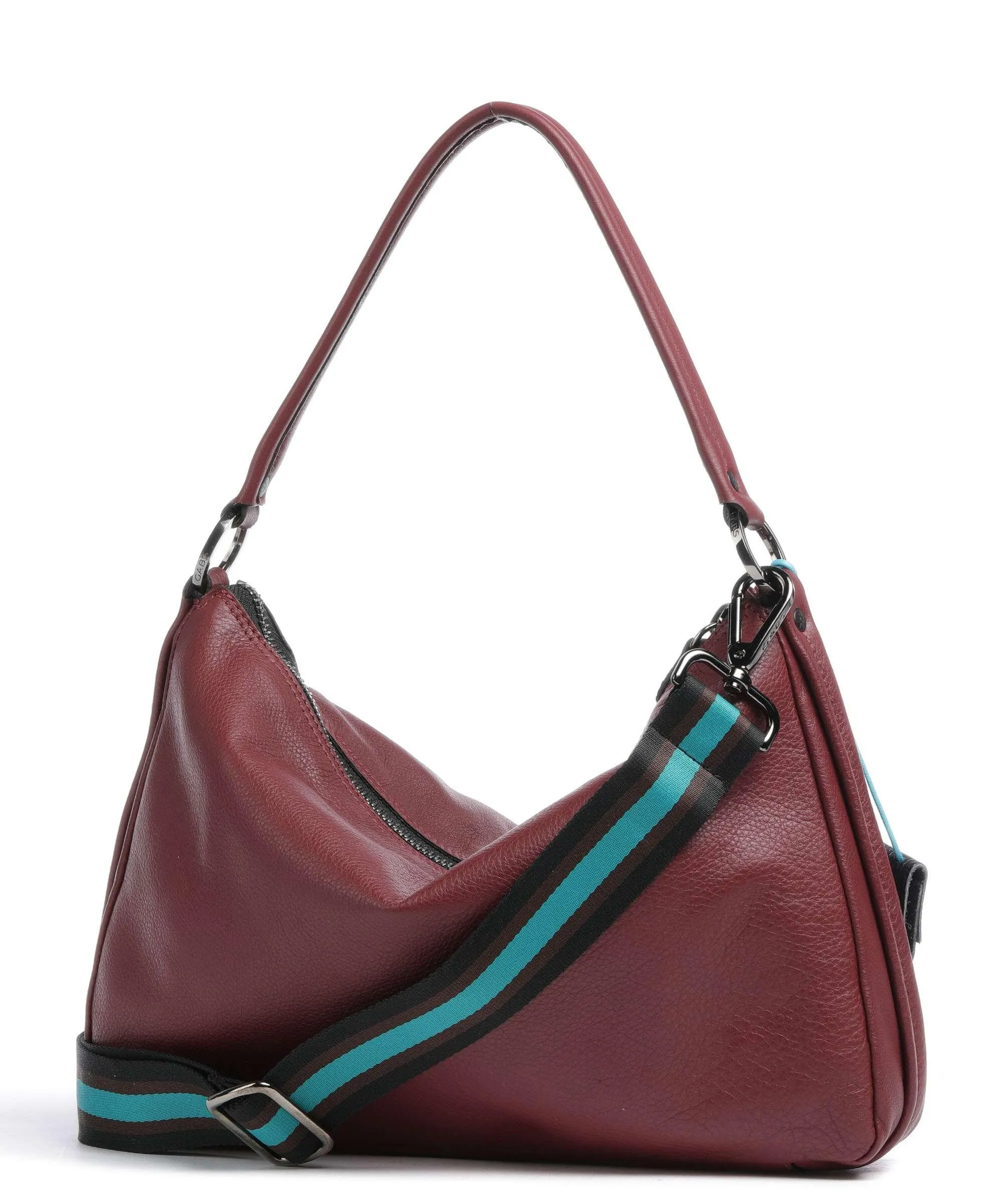  Gabs Calliope Borsa hobo pelle di vitello grana rosso scuro  