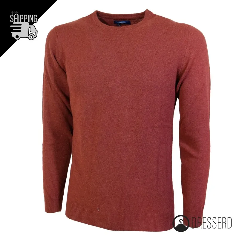 Maglia Uomo misto Cashmere Lana Maglioncino Girocollo Invernale dresserd
